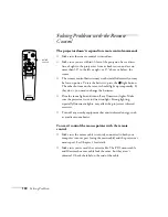 Предварительный просмотр 102 страницы Epson EMP-8150 - XGA LCD Projector Administrator'S Manual