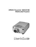 Предварительный просмотр 1 страницы Epson EMP-8200 - XGA LCD Projector User Manual