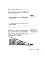 Предварительный просмотр 19 страницы Epson EMP-8200 - XGA LCD Projector User Manual