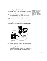 Предварительный просмотр 23 страницы Epson EMP-8200 - XGA LCD Projector User Manual