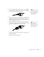 Предварительный просмотр 25 страницы Epson EMP-8200 - XGA LCD Projector User Manual