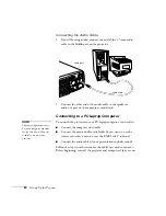 Предварительный просмотр 26 страницы Epson EMP-8200 - XGA LCD Projector User Manual