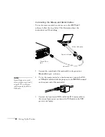 Предварительный просмотр 28 страницы Epson EMP-8200 - XGA LCD Projector User Manual