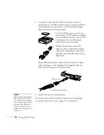 Предварительный просмотр 36 страницы Epson EMP-8200 - XGA LCD Projector User Manual