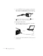 Предварительный просмотр 38 страницы Epson EMP-8200 - XGA LCD Projector User Manual