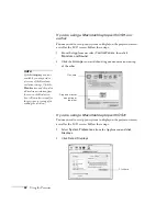 Предварительный просмотр 48 страницы Epson EMP-8200 - XGA LCD Projector User Manual