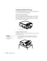 Предварительный просмотр 52 страницы Epson EMP-8200 - XGA LCD Projector User Manual