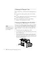 Предварительный просмотр 84 страницы Epson EMP-8200 - XGA LCD Projector User Manual