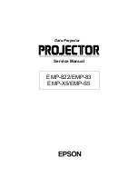 Epson EMP 822 Service Manual предпросмотр