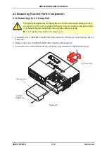 Preview for 61 page of Epson EMP 822 Service Manual