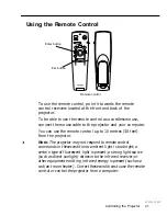 Предварительный просмотр 62 страницы Epson EMP 9000 - SXGA LCD Projector Owner'S Manual