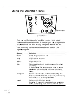 Предварительный просмотр 65 страницы Epson EMP 9000 - SXGA LCD Projector Owner'S Manual