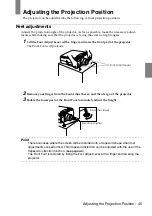 Preview for 47 page of Epson EMP-9100 Owner'S Manual