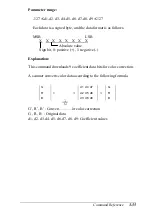 Preview for 149 page of Epson EMP-TW 1000 Reference Manual