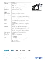 Preview for 4 page of Epson EMP-X3 Brochure & Specs