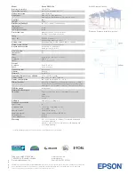 Предварительный просмотр 4 страницы Epson EMP83e Brochure & Specs