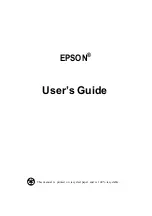 Предварительный просмотр 3 страницы Epson Endeavor 468C User Manual