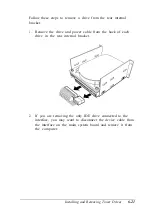 Предварительный просмотр 142 страницы Epson Endeavor 486I User Manual