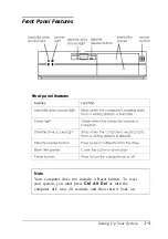 Preview for 22 page of Epson Endeavor P60 User Manual