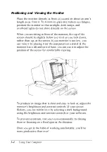 Preview for 47 page of Epson Endeavor VL User Manual