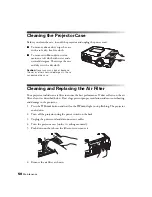 Preview for 50 page of Epson Ensemble HD 6100 - Home Cinema System User Manual