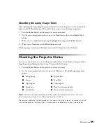 Preview for 55 page of Epson Ensemble HD 6100 - Home Cinema System User Manual