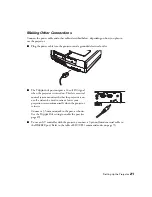 Preview for 21 page of Epson Ensemble HD 8100 - Home Cinema System User Manual