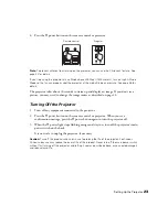 Preview for 23 page of Epson Ensemble HD 8100 - Home Cinema System User Manual