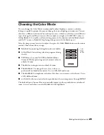 Preview for 29 page of Epson Ensemble HD 8100 - Home Cinema System User Manual