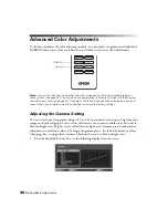 Preview for 30 page of Epson Ensemble HD 8100 - Home Cinema System User Manual