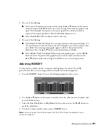 Preview for 31 page of Epson Ensemble HD 8100 - Home Cinema System User Manual