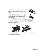 Preview for 51 page of Epson Ensemble HD 8100 - Home Cinema System User Manual