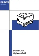 Preview for 1 page of Epson EPL-1220 Reference Manual