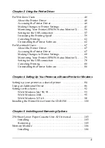 Preview for 4 page of Epson EPL-1220 Reference Manual