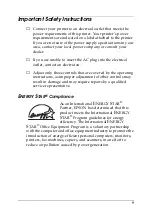 Preview for 9 page of Epson EPL-1220 Reference Manual