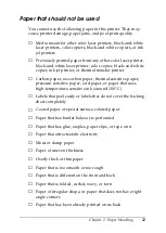 Preview for 22 page of Epson EPL-1220 Reference Manual