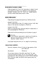 Preview for 4 page of Epson EPL-5700 Reference Manual