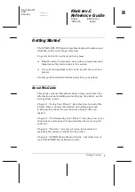 Preview for 14 page of Epson EPL-5700 Reference Manual