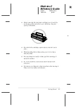 Preview for 24 page of Epson EPL-5700 Reference Manual