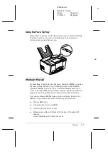 Preview for 52 page of Epson EPL-5700 Reference Manual