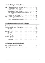 Preview for 4 page of Epson EPL 5800 - B/W Laser Printer Reference Manual