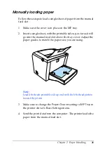 Preview for 26 page of Epson EPL 5800 - B/W Laser Printer Reference Manual