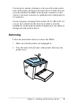 Preview for 72 page of Epson EPL 5800 - B/W Laser Printer Reference Manual