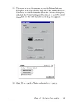 Preview for 86 page of Epson EPL 5800 - B/W Laser Printer Reference Manual