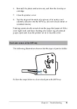 Preview for 95 page of Epson EPL 5800 - B/W Laser Printer Reference Manual