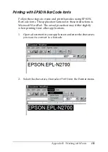 Preview for 133 page of Epson EPL 5800 - B/W Laser Printer Reference Manual