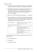 Preview for 141 page of Epson EPL 5800 - B/W Laser Printer Reference Manual