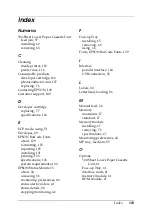 Preview for 160 page of Epson EPL 5800 - B/W Laser Printer Reference Manual