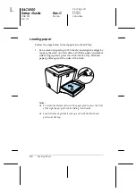 Preview for 30 page of Epson EPL-5800L Setup Gudie