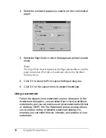 Preview for 36 page of Epson EPL-6100L Reference Manual